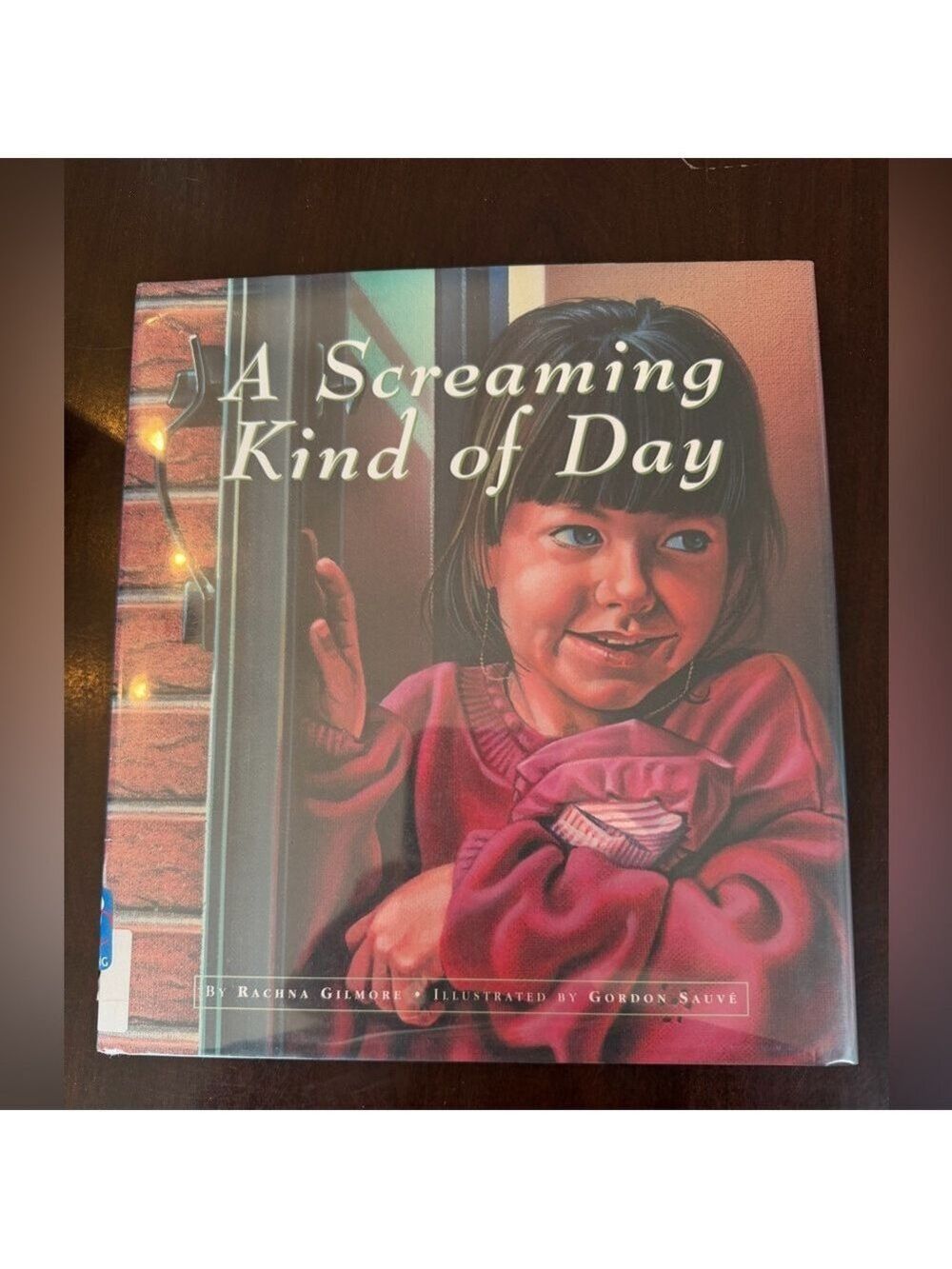 A Screaming Kind of Day Book. Hardcover Library Book